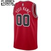 Camiseta Niños NBA Chicago Bulls Personalizadas 2022-23 Nike Icon Edition Rojo Swingman